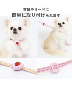 PET PARADISE 犬 散歩 夜 光る 苺柄 ＬＥＤ お散歩ライト