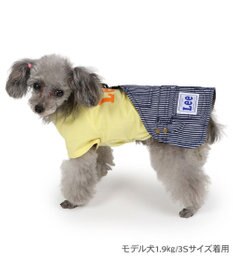 PET PARADISE Lee ワンショルダー スカートつなぎ 《ヒッコリー》 小型犬