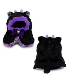 Mother garden しろたん ついてきちゃうしろたん マスコット用着せ替え服 にゃんこポンチョ 《あくま》