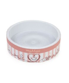 PET PARADISE  ディズニー マリー 丸型 猫爪とぎ ダンボール 《帽子箱風》