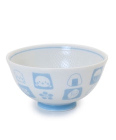Mother garden しろたん ごはん粒がくっつきにくい ご飯茶碗  【小】 《顔ぼん柄/しろたん&らっこいぬ柄》 単品