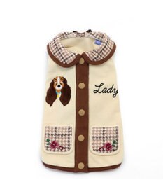 PET PARADISE ディズニー わんわん物語 背開きベスト 《レディー》小型犬