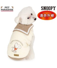 PET PARADISE スヌーピー 遠赤外線 セーラーニット お散歩 小型犬