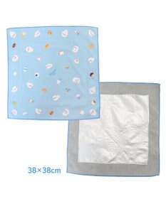 Mother garden しろたん 保冷小風呂敷 《食いしん坊柄》