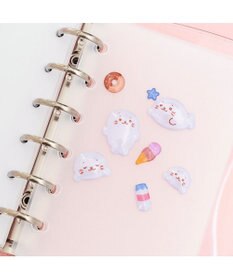 Mother garden しろたん ちゅるんとつやつやシール