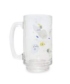 Mother garden しろたん ジョッキ 350mL《海しろたん柄/お食事処柄/うまい！もう一杯 おかわりおまち～！柄》