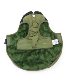 PET PARADISE J.PRESS バイカラーベスト 《カーキ》 中型犬