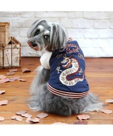 PET PARADISE ペットパラダイス 遠赤外線 スカジャン 《龍》 小型犬