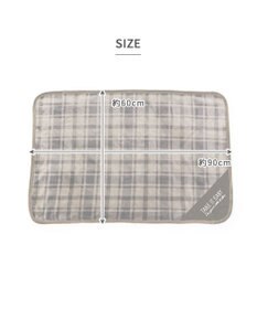 PET PARADISE ペットパラダイス ブランケット 《チェック柄》 90cm×60cm