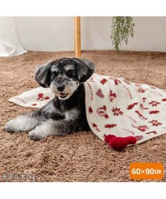 PET PARADISE ディズニー ミッキーマウス ブランケット 《ニット柄》