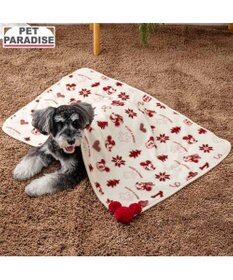 PET PARADISE ディズニー ミッキーマウス ブランケット 《ニット柄》