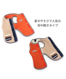 PET PARADISE スヌーピー リバーシブルベスト 《オフホワイト×赤》 中型犬 大型犬