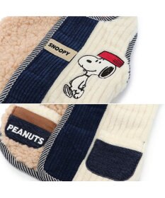 PET PARADISE スヌーピー リバーシブルベスト 《オフホワイト×赤》 中型犬 大型犬