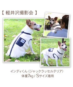 犬 服 Ｌｅｅ 背中開き ベスト 【小型犬】 ボア ホワイト / PET ...