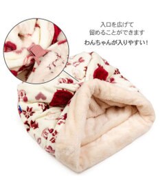 PET PARADISE ディズニー ミッキーマウス 筒型 寝袋 《ニット柄》Ｓ