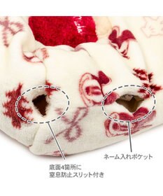 PET PARADISE ディズニー ミッキーマウス 筒型 寝袋 《ニット柄》Ｓ