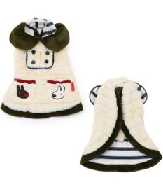 PET PARADISE リサとガスパール マリン ポンチョ 小型犬