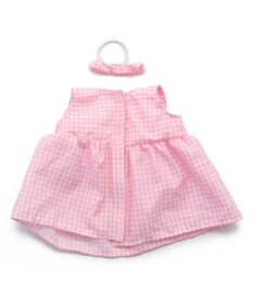 Mother garden マザーガーデン うさももドール 着せ替えぬいぐるみ Mサイズマスコット 《ギンガムチェックお洋服柄》