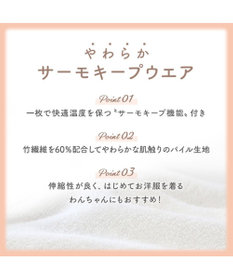 PET PARADISE ペットパラダイス サーモキープ タンクトップ 《ポンポンくまちゃん》 超小型犬 小型犬