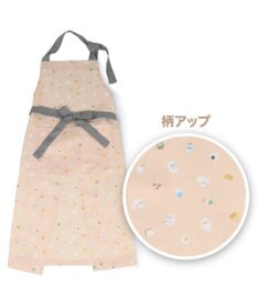 Mother garden しろたん  エプロン 《食いしん坊柄》 レディースフリーサイズ