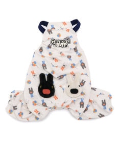 PET PARADISE リサとガスパール サロペット 《二人飛び柄》 小型犬