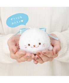 Mother garden しろたん リボンキーホルダー 《しろたん》