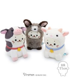 Mother garden しろたん お座り ちびマスコット 赤ちゃんシリーズ うし・ロバ・ヤギ・ 11cm 単品