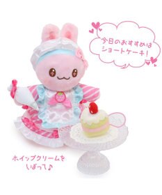 Mother garden マザーガーデン うさもも パティシエごっこセット プチマスコット Sサイズ