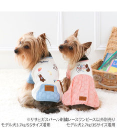 PET PARADISE リサとガスパール 刺繍 レース ワンピース 小型犬