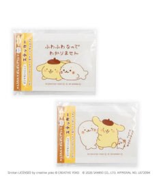 Mother garden しろたん×ポムポムプリン どこでもいっしょステッカー 2種セット《ふわふわなのでわかりません/もちもちなかま》