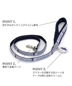 PET PARADISE リサとガスパール リード 《であい柄》リフレクトチャーム付き  4S~3S
