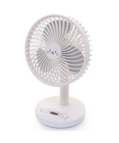 Mother garden しろたん スタンドデスクファンミニ 卓上扇風機