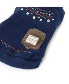 PET PARADISE ペットパラダイス ペティヒートDAN  ハイネックTシャツ 《ノルディック柄》 小型犬