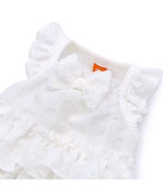 PET PARADISE ペットパラダイス お花 ふりふり ワンピース 《ホワイト》 小型犬