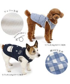 PET PARADISE ペットパラダイス やさしいベスト リバーシブル 《マリン柄》 小型犬