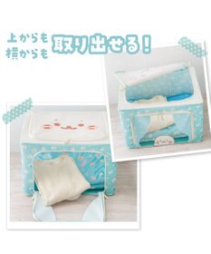 Mother garden しろたん 収納ケース 《ぽてぽて柄》