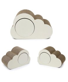 PET PARADISE 猫 爪とぎ ダンボール 単品《月 / 雲》