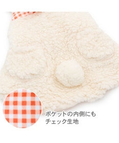 PET PARADISE ペットパラダイス 干支未ポンチョ 中型犬 大型犬