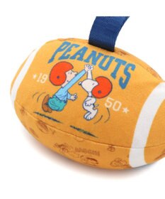 PET PARADISE スヌーピー タブ付 ラグビーボール トイ