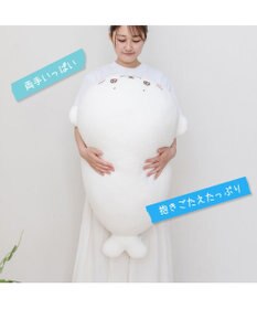 Mother garden しろたん 公式 うるうるふわもち抱き枕 85cm 記念ステッカープレゼント ネット店限定