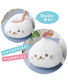 Mother garden しろたん 公式 うるうるふわもち抱き枕 85cm 記念ステッカープレゼント ネット店限定