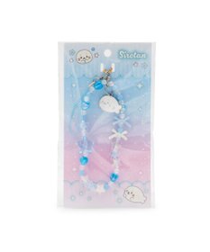 Mother garden しろたん ビーズストラップ 《水色》 単品