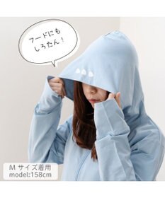 Mother garden しろたん 指穴付ジップパーカー  ユニセックス