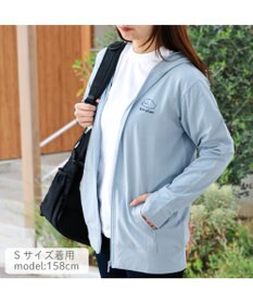 Mother garden しろたん 指穴付ジップパーカー  ユニセックス