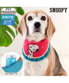 PET PARADISE スヌーピー クールバンダナ 《スイカ柄》 中型犬 大型犬