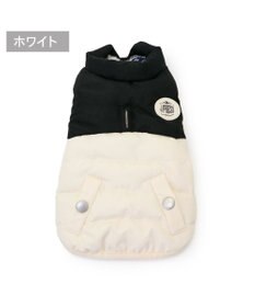 PET PARADISE J.PRESS バイカラーベスト 《ホワイト》 小型犬