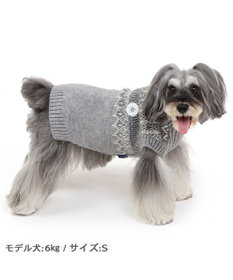 PET PARADISE J.PRESS ノルディク ニット 小型犬