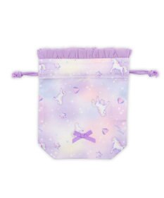 Mother garden マザーガーデン ユニコーン コップ巾着 《ぷっくり柄》