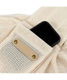 PET PARADISE ペットパラダイス ハグスリング メッシュ 《ベージュ》 Ｍ 小型犬 約4～8kg