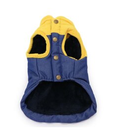 PET PARADISE Lee 切り替え 綿入ベスト 小型犬